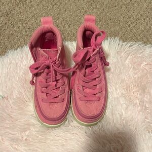Zip Around Kids Pink Sneakers